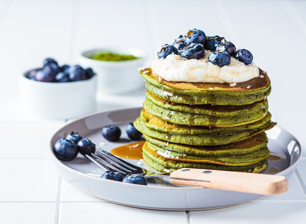 Matcha Pancakes