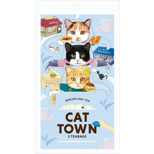 Cat Town Hook Tea Cover