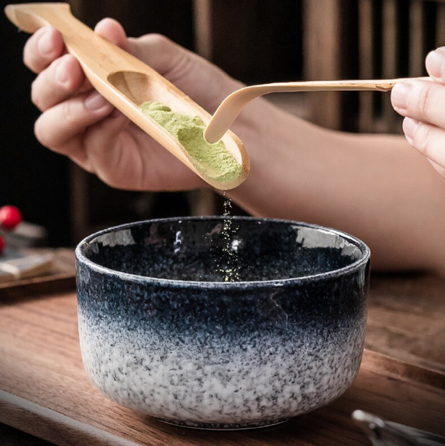 Matcha Bowl - Cloudy Rain and Spoon