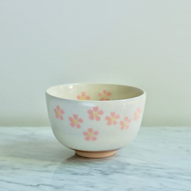 Matcha Bowl (Chawan) - Sakura