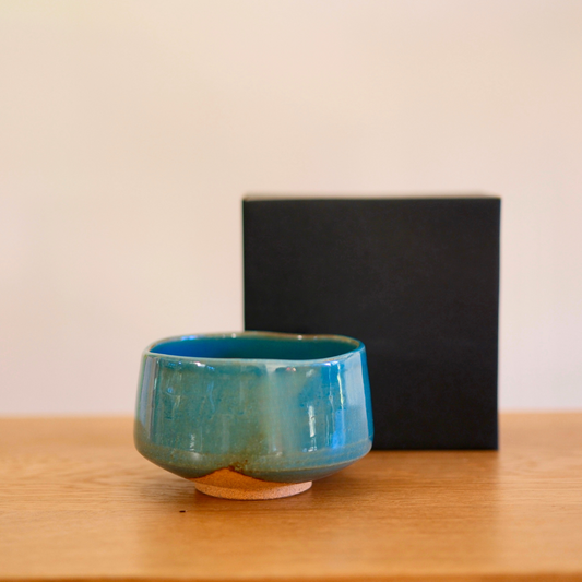 Matcha Bowl Aqua Lakea and Box