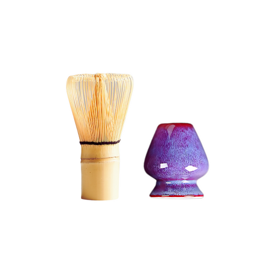 Matcha Whisk and Stand Set Purple Haze